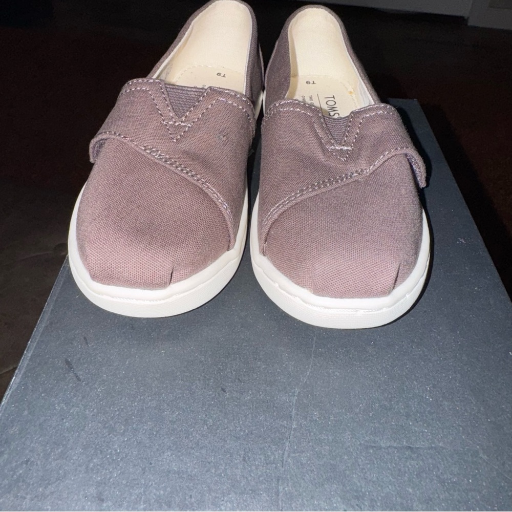 TOMS Brown Slip-On Shoes
